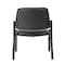 Boss Antimicrobial Armless Guest Chair, 400 lb. Weight Capacity B9595AM-BK-400 - alternate 6